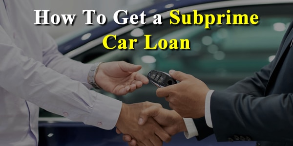 Subprime Auto Loans